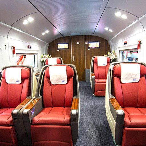 High-Speed Train Interior
