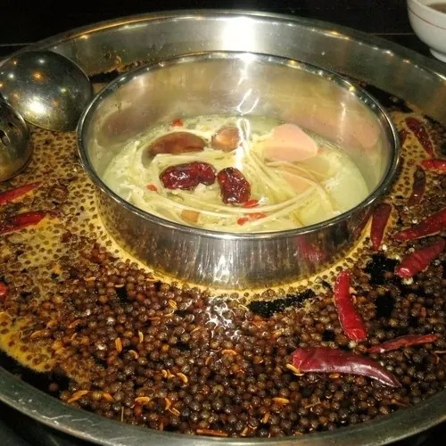Sichuan hotpot