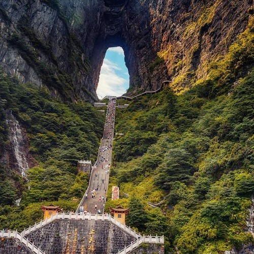 Tianmen Cave Heaven&rsquo;s Gate